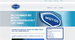 Desktop Screenshot of lks-motoo.de